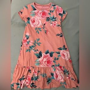 Floral Pink Dress